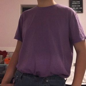 A simple purple shirt